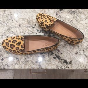 J. Crew Leopard Print Cora Loafers w/ Tassels!
